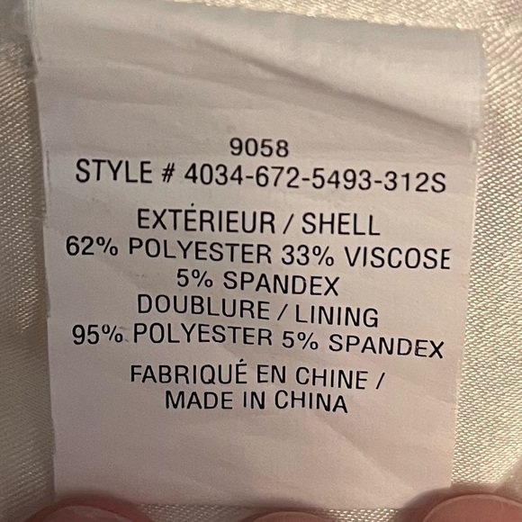 Laura Petites Winter White Pencil Skirt - Picture 11 of 11